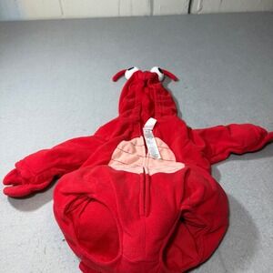 Carters Red Lobster‎ Crab Fleece Hooded Costume 6 9 Months Baby